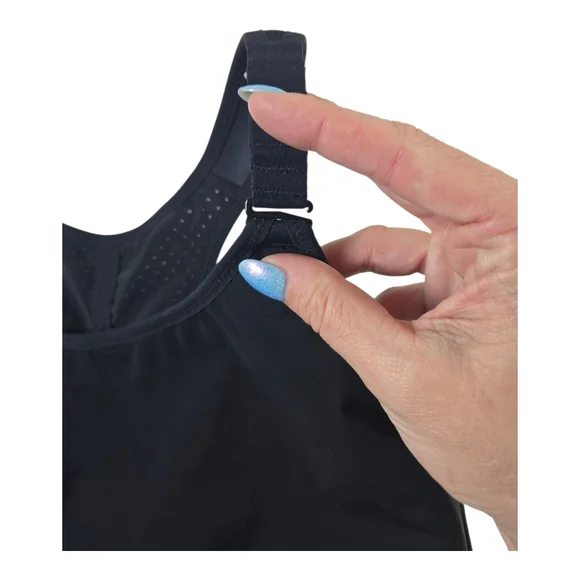 Spanx Adjustable Black Women's Sports Bra Sz 36DD - Picture 2 of 6